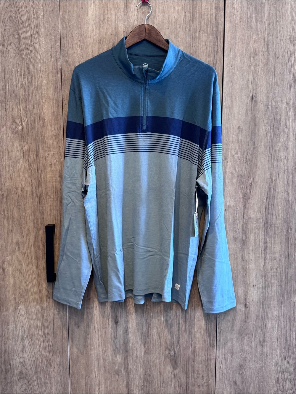 Classic Marine Layer Casual Everyday 1/4-Zip Light Sweater XXL Organic Cotton